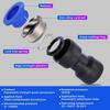23/60Pcs/Box PU Kit Pneumatic Quick Coupling 4/6/8/10/12/14mm PU Straight Through Air Tubing High Pressure Quick Plug 4 6 8 10mm