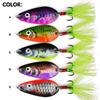 4.5CM11GTossingVIBLure Bait Metal Spinner Full Swim Layer Vibrating Fake Bait for Bass and Red Snapper