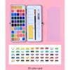 50/72/90/100 Colors Solid Watercolor Paint Set Pearlescent Watercolor Paint Art Painting Supplies for Hobbies Painter