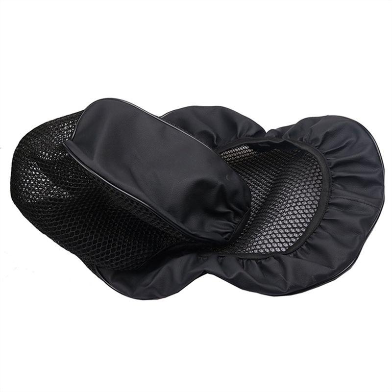 QM-Motorcycle Mesh Seat Cushion Cover Protection Insulation Seat Cover Protector For Honda ADV350 ADV 350 2022 2023 чёрный