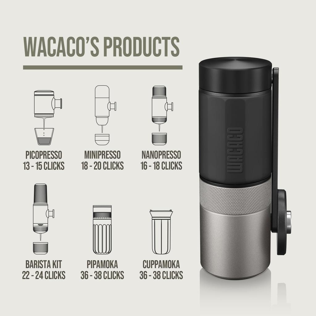 WACACO Manual Coffee Grinder Exagrind,