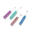 Popular 4-Key Russian Strip Decompression Toy Bag Pendant Keychain
