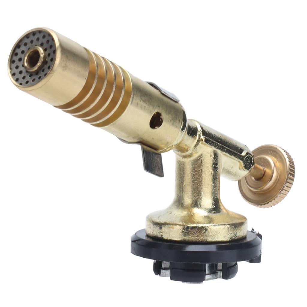 Copper Ignition Gun Gas Flame Torch High Temperature Cassette Gas Spray Gun for Welding Barbecue