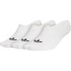 adidas Originals No Show Socks Unisex 3 Pack White JC9283