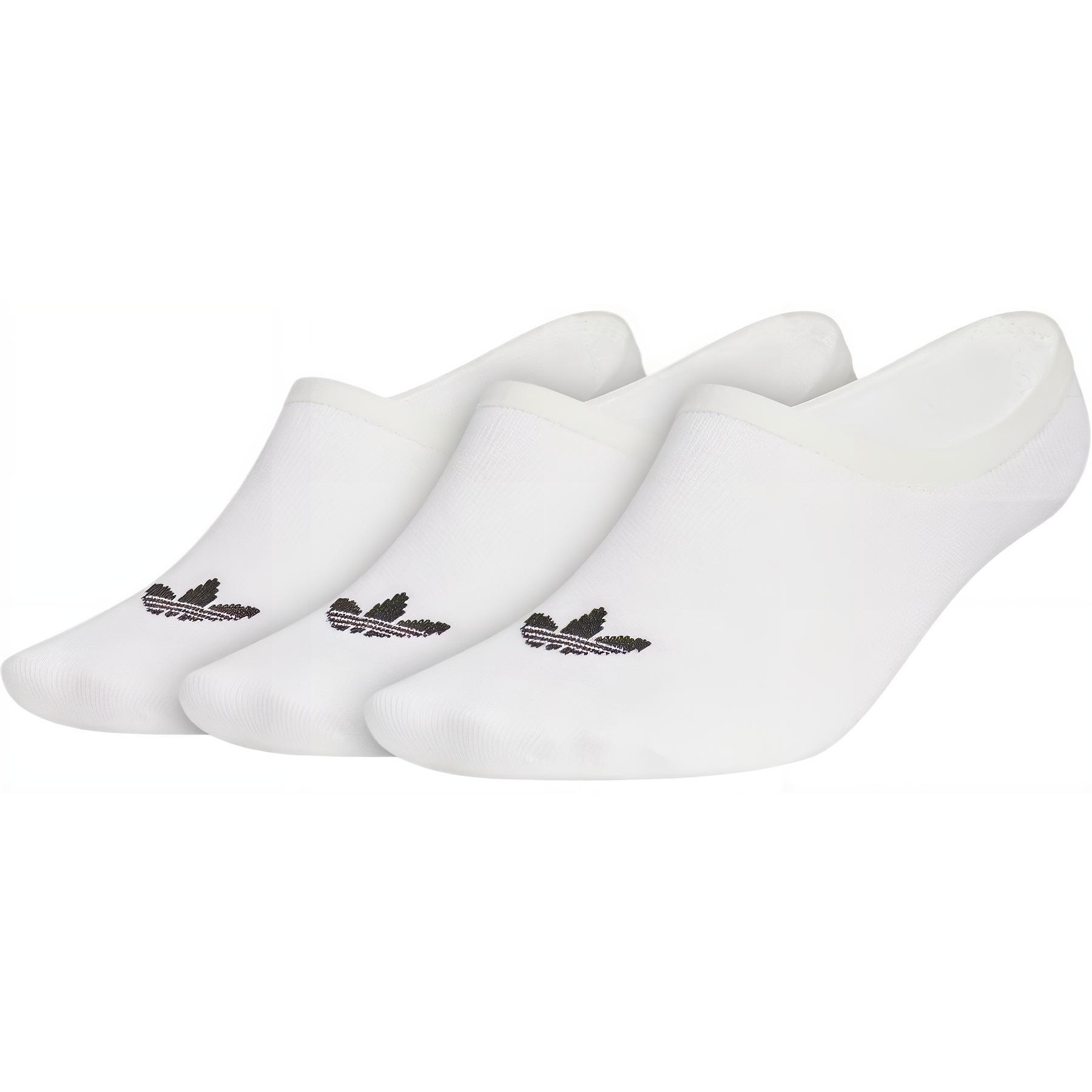 

Adidas Originals No Show Socks Unisex 3 Pack White JC9283