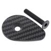 Carbon Fiber Headset Top Cap Bike Headset Stem Cap with Screws for F12 Bike Handlebar Repair Parts Cycling Accessories