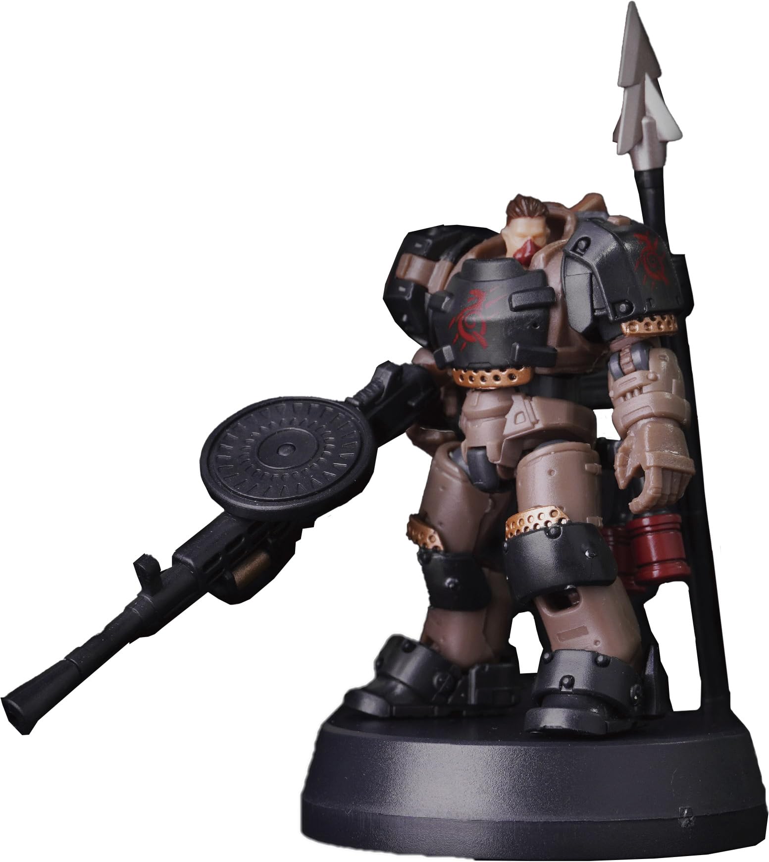 

TOYS ALLIANCE LIMITED Серия Core Imilus ARC 48 Остатки Бригады Ронин Воин Хазу Масштаб ABS POM PA ПВХ Окрашенная Подвижная Фигурка Арк Сенки 1/35 & & &