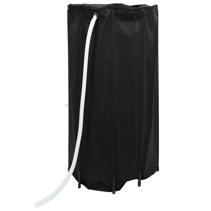 Réservoir d'eau - vidaXL - 1000 L - PVC - Pliable - Avec robinet