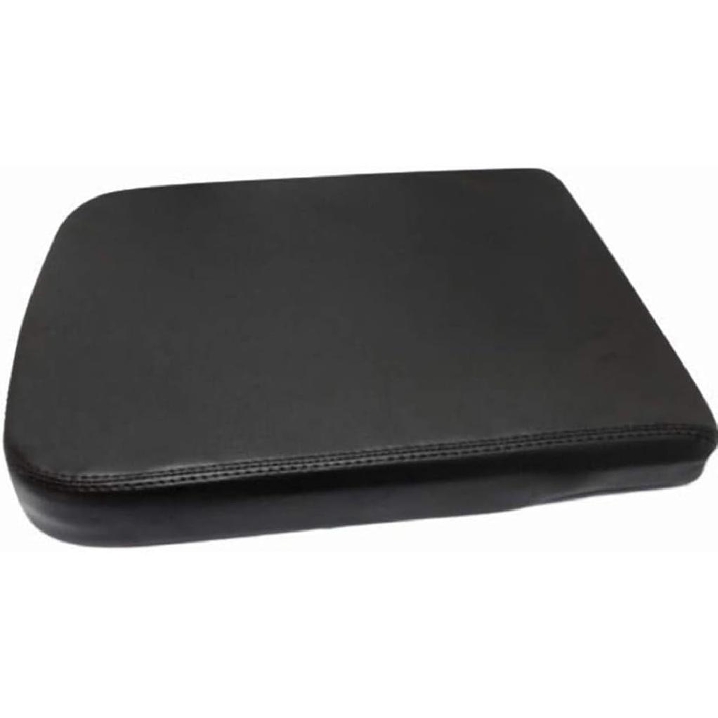 Center Console Lid Armrest Cover Compatible with Dodge Ram 1500 2500 3500 2002-2008 Leather Black Replacement