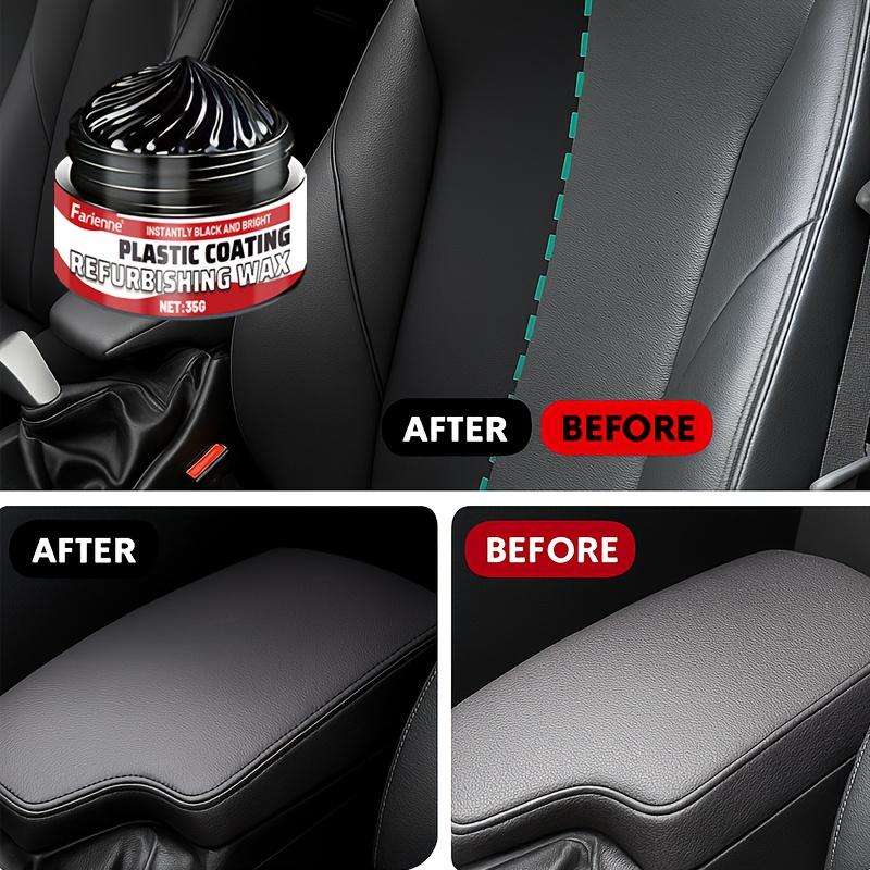 Farienne Multi-Purpose Plastic Repair Wax, Quick Scratch Removal & Shine Boosting, Easy Application, Long-Lasting Gloss Finish