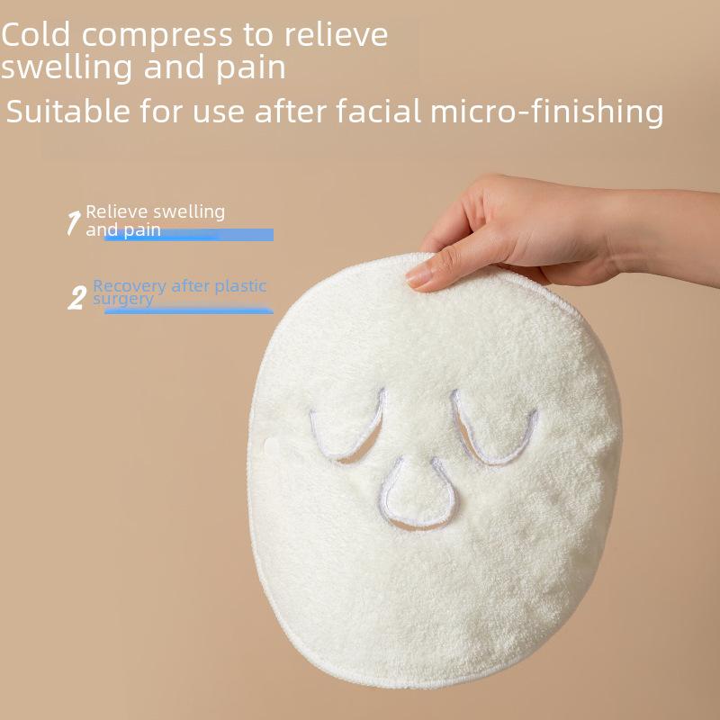Skin Care Mask Cotton HOT Compress Towel Wet Compress Steamed Face Towel Opens Skin Pore Clean Compress Beauty Facial Care Tools