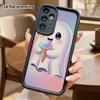 Phone Case: 2D Flat Samsung Galaxy A34 A35 M05 M06 S20 S22 S21 FE Plus 5G Step Protection Case, Solid Color Background, Christmas and Halloween Gifts