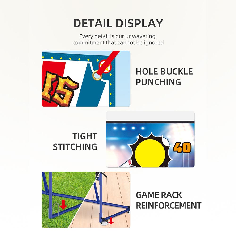 Familie Handgemachte Eltern-Kind Interaktive Spiel Spielzeug Sandsack Werfen Ziel