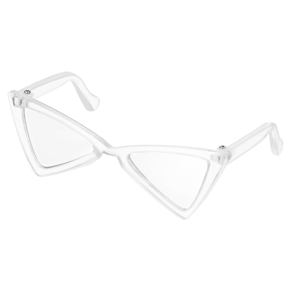 Pet Products Lovely Vintage Triangle Cat Sunglasses Reflection Eye wear glasses For Small Dog Cat Pet Photos Props Accessories