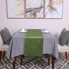 35*180CM Luxury Velvet Table Runner,Washable Green Dining Table Decoration For Farmhouse Table Dresser Wedding Party Home