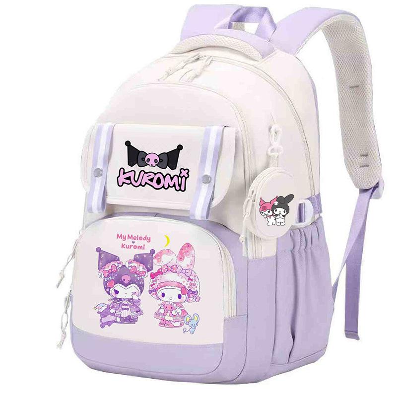 Animation Cartoon Printing Primary And Secondary School Students Lightweight Ridge Protection Backpack Large Capacity Campus School Bag