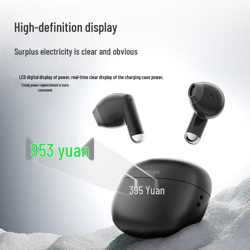 aigo TQ15 Wireless Bluetooth Earbuds with LED Display