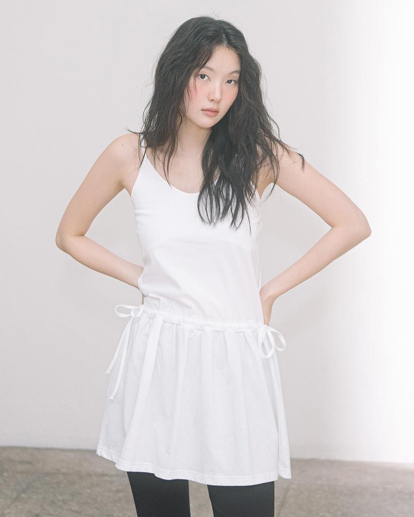 HAVISM Sleeveless Onepiece(White)