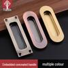 Stainless Steel Recessed Pull Handle for Sliding & Cabinet Doors