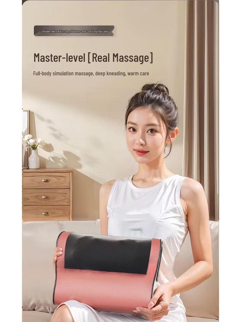 Multi-functional Kneading Massager Pillow for Neck, Shoulder & Body
