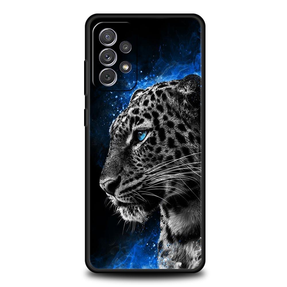 Tiger Leopard Fashion Phone Case For Samsung Galaxy A17 A07 A55 A35 A25 A15 A05 A33 5G A31 A23 A21s A13 A41 A73 A53 A51 A71Cover