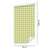Wallpaper Fabric Pattern Yellow and Cream for Living Room and Bedroom 50x1000