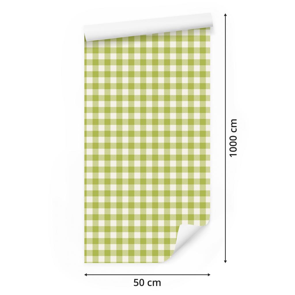 Wallpaper Fabric Pattern Yellow and Cream for Living Room and Bedroom 50x1000