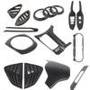 For Mazda MX-5 MX5 ND 2016-2026 ABS Carbon Fibre Interior Kit Dashboard Console Gear Shift Panel Cover Trim Stickers