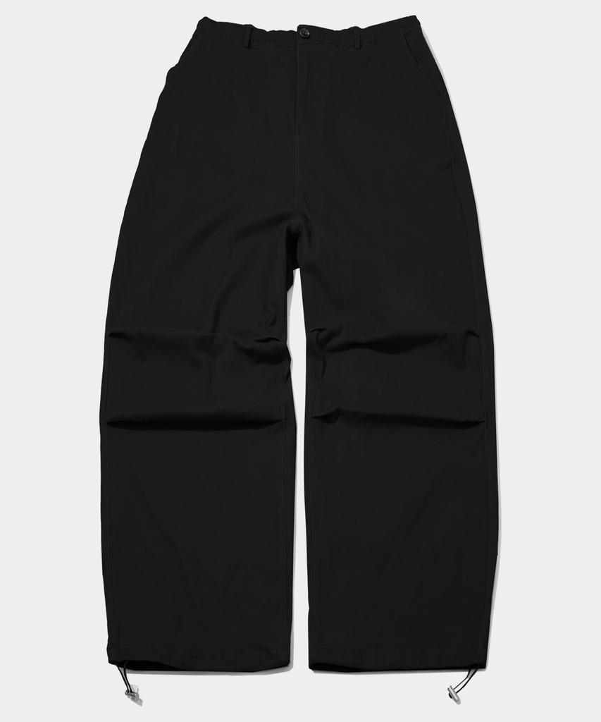 SOMEPLACE MAN Super Wide String Pintuck Detail Back-Banding Comfort Pants [Beige]