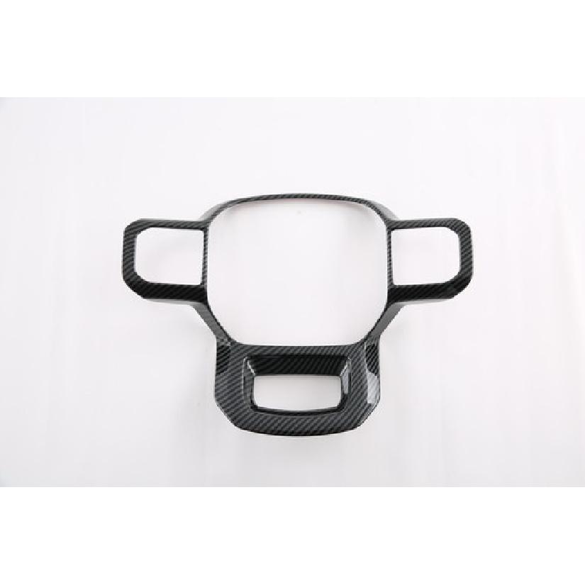 Carbon Fiber Steering Wheel Frame Decor Cover Trim For - Ford F150 1pcs