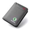KEOW9 Leather Car Driver License Bag Documents ID Card Holder Wallet For Skoda Octavia 2 3 Fabia Rapid Superb Kodiaq Karoq Kamiq Yeti