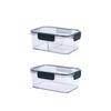 Transparent Food-Grade Refrigerator Storage Box for Fresh Produce and Lunches