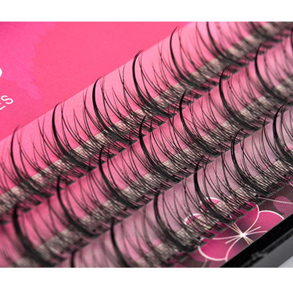 Segmented Eyelashes Bundles Fishtail False Eyelashes Lashes Extension Individual Cluster Eyelashes