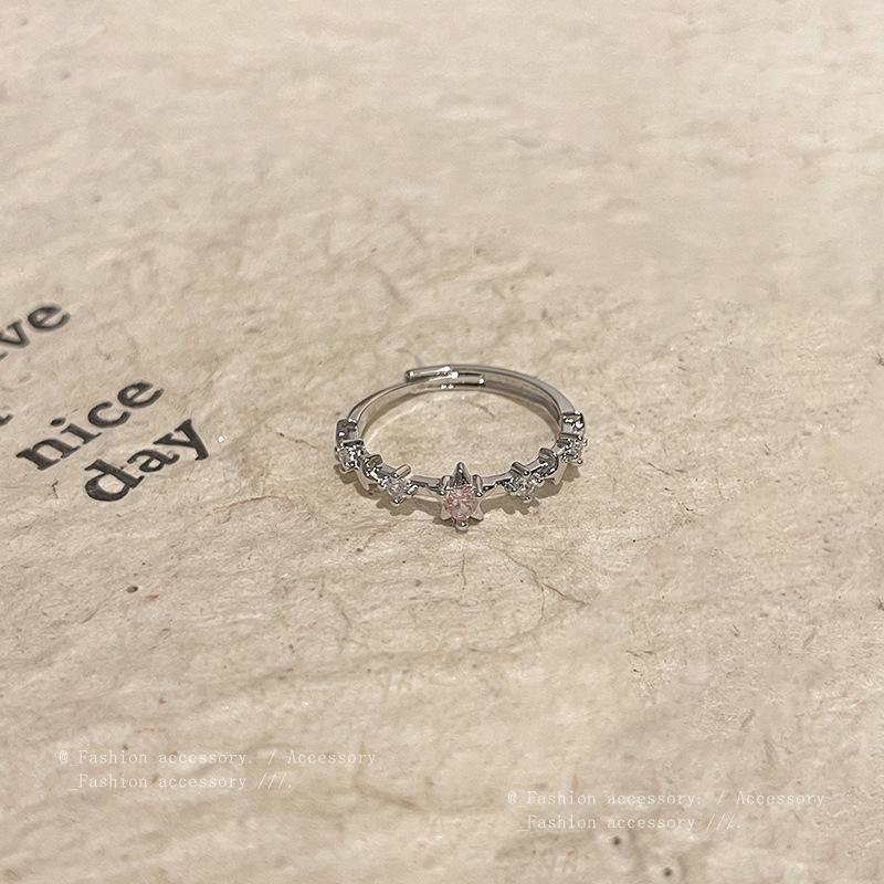 Korean-Style Niche Design Women's Adjustable Index Finger Ring: Chic, Versatile, and High-End for a Cold, Distinctive Look