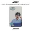 ATEEZ ATINY 3RD MEMBERSHIP KIT RE-JOIN 2ND ATINY Official Photocard