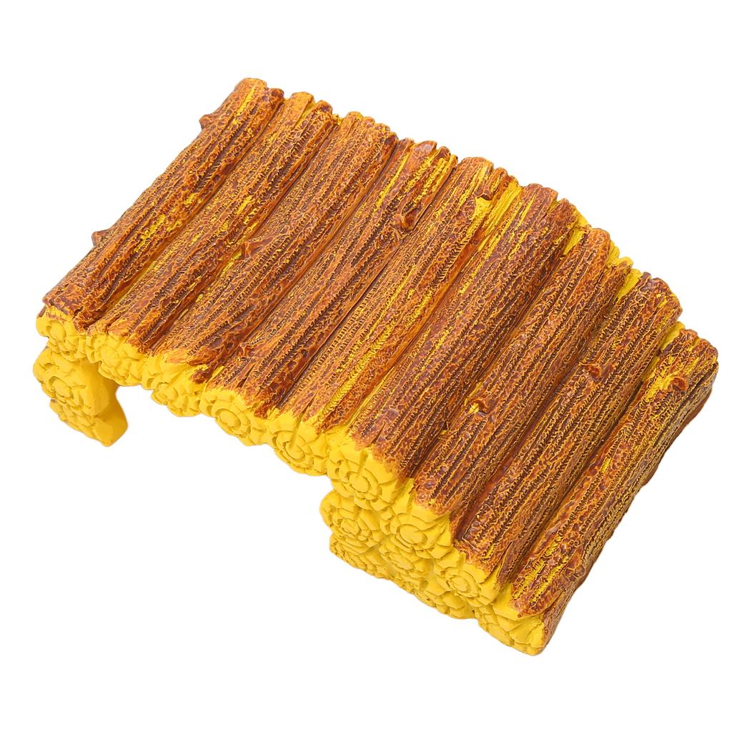 Turtle Basking Platform Resin Landscaping Simulation Tortoise Climbing Platform for Lizards Frogs