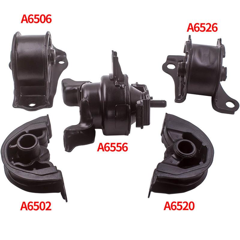 Engine Motor Mount & Transmission Mount for Honda Civic 1.6L 1996-2000 5pcs