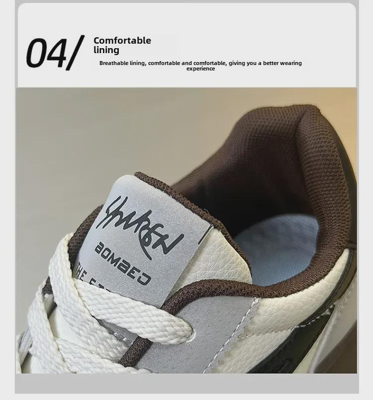 Hong Kong Trend: Women's Thick-Sole Retro Dad Sneakers H861