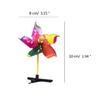Pack of 24 Colorful Pinwheel Hair Clip Windmills Hair Barrette Hair Decorations