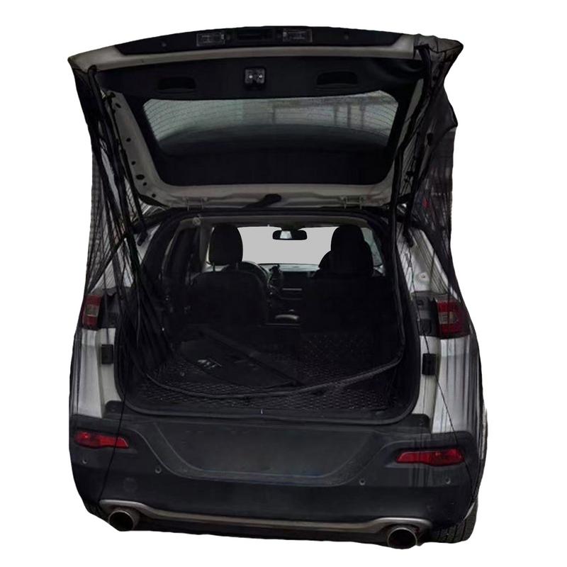 

Car Tailgate Tent Mesh Net For SUV Car Tent For Tailgate Magnetic Suction Breathable Mesh Car Cover For Drive Trip Outdoor spain