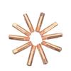 Set mit 10 Kupfer-Kontaktspitzen 0,031 0,8 mm für für MIG-Schweißbrenner Kompatibel mit für 15AK MB15 Schweißbrennern