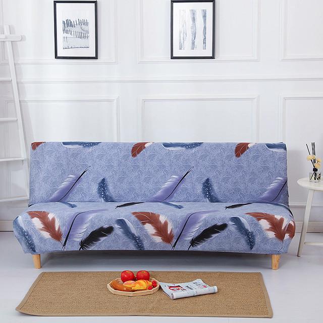 Stretch Sofa Bed Cover All -Inclusive Folding Couch Cover Tight Wrap Sofa Cover Without Armrest Copridivano Funda Sofa for Home