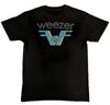 Men's and Women's T-shirts Weezer 3D Rainbow Logo Graphic Print Unisex Mens T-Shirt S M L XL 2 3 4 XL