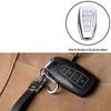 Key Case Protection Cover for Geely Models: New Emgrand GS, GL, Boyue, Vision X6/X3, S1, Borui, EC7 - Cowhide with Buckle.