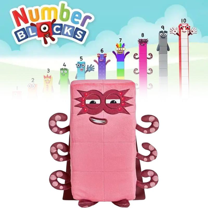 Plush Numberblocks Hand2mind Toy Stuffed Doll Bedroom Decoration Kids Gifts
