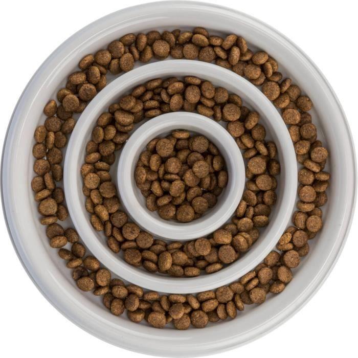 Distributeur de nourriture - Trixie - Lot de 7 - Plastique TPR - Anti-dérapant - Intérieur