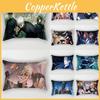 Brightly Colored Jujutsu Kaisen Anime Cushion Cover Ideal For Modern Home Decoration