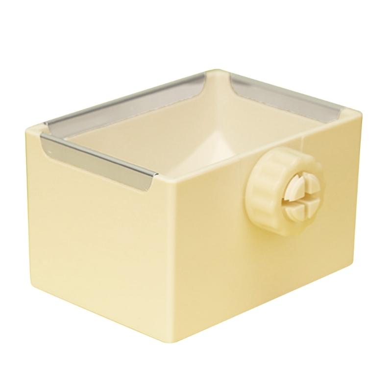 Rabbits Feeding Bowl Hanging Feeder for Small Pet Cage Hanging Food Bowl with Easy Install Screw for Hamster Guinea Pigs