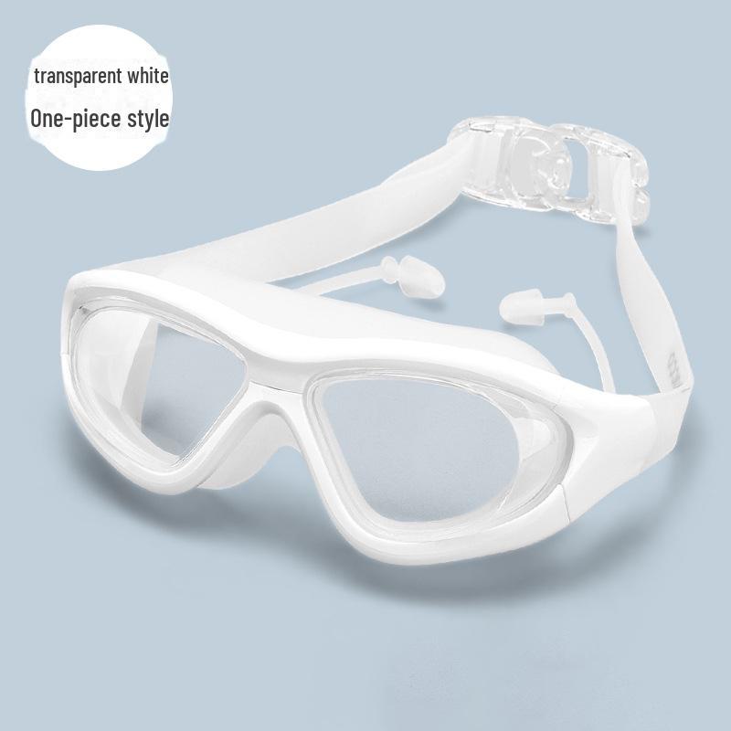 Liku HD Anti-Fog Waterproof Myopia Swimming Goggles - Non-Binding, Unisex, Electroplated.