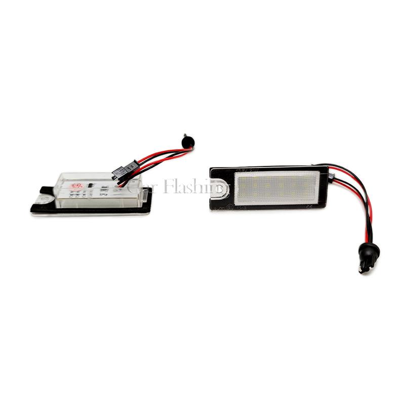 NO Error Canbus LED Number Plate Lamp for Volvo V70 2001-2007 XC70 XC 70 90 S60 S80 3528-SMD LED License Plate Light